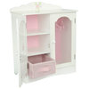 Olivia'S Little Princess 18" Doll Furniture Fancy Closet With 3 Hangers