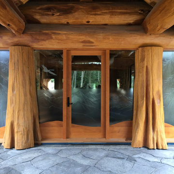 Cedar Forest Entryway with Transition