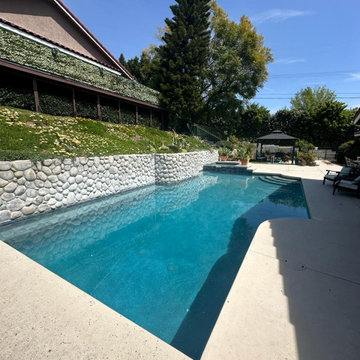 New In-Ground Pool Installation