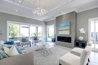 Ocean view staged home
