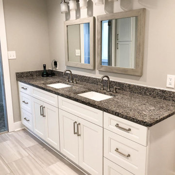 Modern Master Bathroom with Skylight
