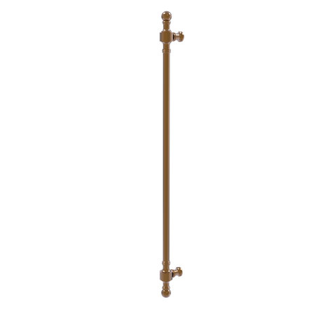 Retro Wave 18" Refrigerator Pull, Brushed Bronze