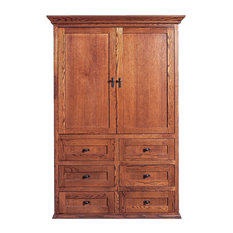 Tv Armoire With Pocket Door Houzz