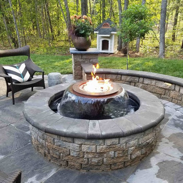 Cozy corners for fire features