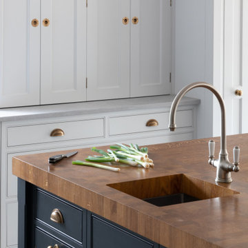 Traditional Country Hand Painted Framed Kitchen