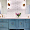 Bathroom of the Week: Vibrant and Glam for a Teenage Girl