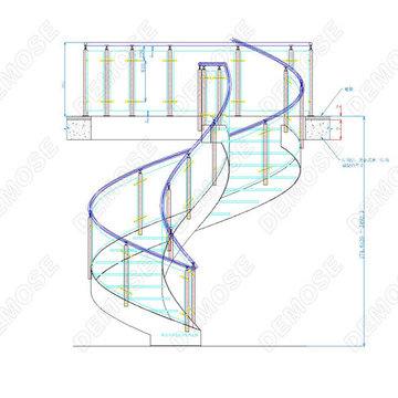 Trinidad spiral staircase project