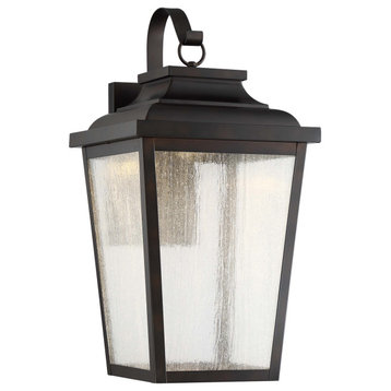 Minka-Lavery 72178-189-L LED Outdoor Wall Mount Irvington Manor Chelesa Bronze