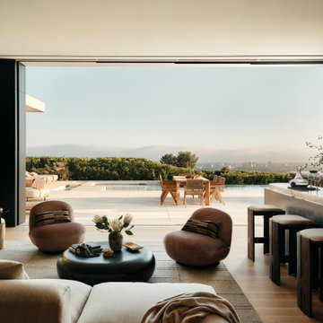 Open-Concept Smart Living Space With Scenic Views
