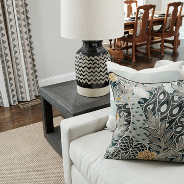 Open Concept Family Room & Kitchen Makeover