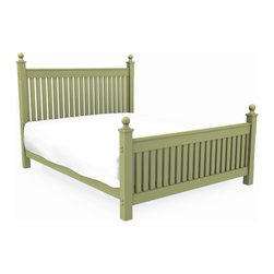 Cannonball Cottage Slat Bed - Panel Beds