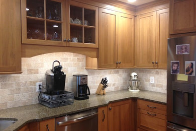 Inspiration for a contemporary kitchen remodel in Other