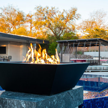 Paradise Pool and Outdoor Living Landscape on Paradise Valley