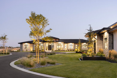 Inspiration for a modern home design remodel in Salt Lake City