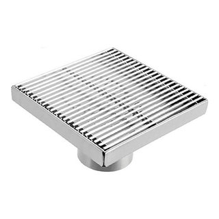 SereneDrains Linear Shower Drain Offset Outlet Square - 59