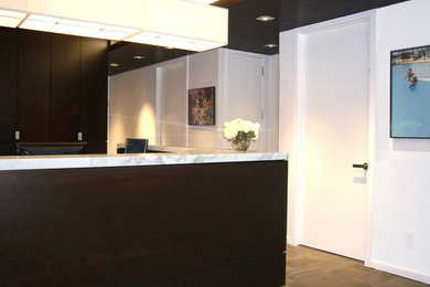 Kitchen - modern kitchen idea in New York
