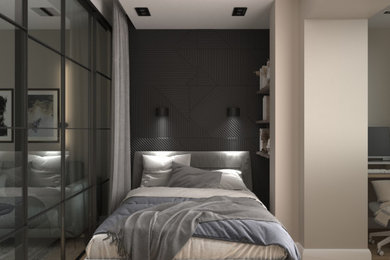 Дизайн-проект спальни/гостиной