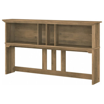 Salinas 60W Hutch for L Shaped Desk in Reclaimed Pine - Engineered Wood