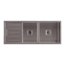 1 & 1/2 Bowl Sink - Linen - Kitchen Sinks