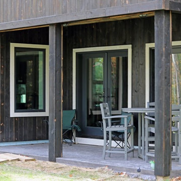 Rennie Lake Charred Wood Siding - New Build
