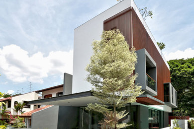This is an example of an exterior in Singapore.