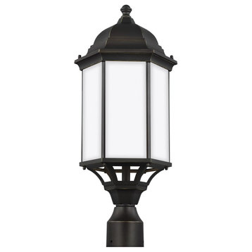 Sea Gull Lighting 8238751-71 Sevier - 1 Light Large Outdoor Post Lantern