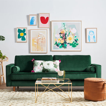 Matilde Velvet Sofa