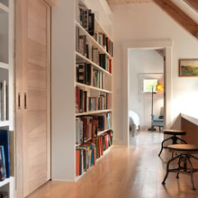 Embedded book cases