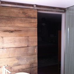 Barn Door Using Reclaimed Timber - Furniture