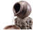 Outdoor Stacked Pot Waterfall Fountain, Gray