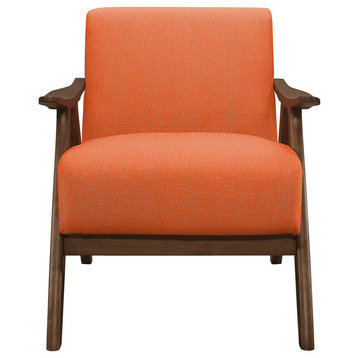 Verona Accent Chair, Orange