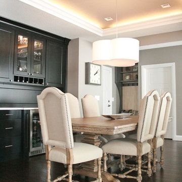 Contemporary Dining Room, Morton, Illinois