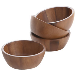 Transitional Serving And Salad Bowls by Woodard & Charles