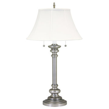 Newport 30.25" Pewter Table Lamp