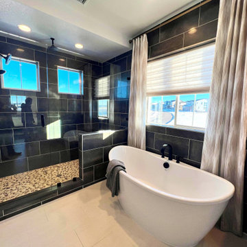 Modern Charcoal Bathroom