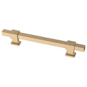 Liberty Hardware P44368-B Square Bar Series 1-3/8 to 6-5/16 Inch - Champagne