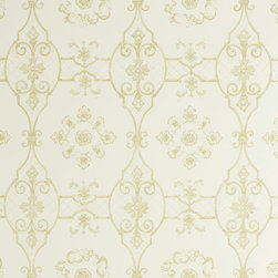 Delft: Sage - Wallpaper