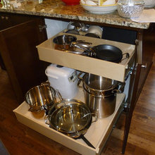 base cabinets and storage solutions