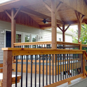 Covered Deck in Cedar
