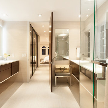 Miami Interior Designers - A Moody Contemporary Home in Aventura, FL