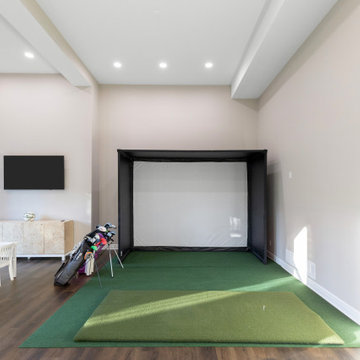 Urban Casual Modern Basement Finish Parkville, MO