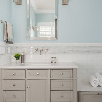 Contemporary Victorian Bathroom Remodel