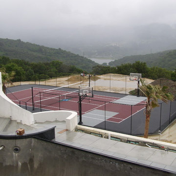 Backyard Tennis Courts