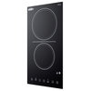Summit CR2B23T 12"W Built-In Electronic Cooktop - White