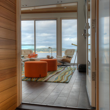 Tsunami House, Resilient Design, Camano Island WA