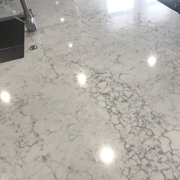 Lg Viatera Quartz “Karis” kitchen