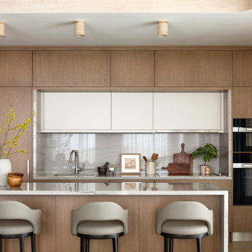 Aurelia Residence | Curved Ceiling Detail & Contemporary Condo Design