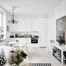 Open plan living room