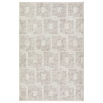 Dalyn Rugs - Delano DA1 Ivory 10' x 14' Rug - Delano collection is a subtle multi tonal geometric style. Incredible casual color movement using modern state of the art prismatic processing technology. This allows for thousands of color combinations and shading in each design. Crafted in the USA using foreign & domestic materials and US labor. These area rugs are UV stabilized, fade resistant and stain resistant for long lasting color and durability. Extremely heavy, dense pile with soft feel and cushion with non-skid rubber backing incorporated. This rug collection is perfect for all family members and pet owners. Vacuum your rug regularly or shake out. Use straight suction vacuum only, spot clean with clear water.