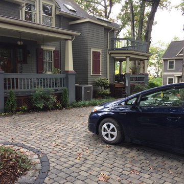 Takoma Park Permeable Paver Driveway